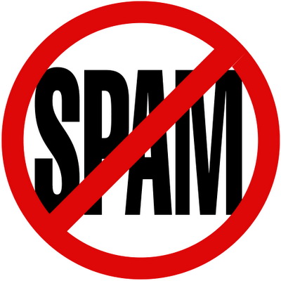 no spam sign