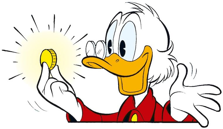 Списание Форбс: Чичо Скрудж, най-богатият измислен герой 1 Uncle Scrooge